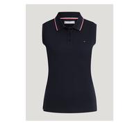 Tommy Hilfiger Equestrian Damen Sleeveless Polo CORDOVA Sommer 2026 - S, desert sky