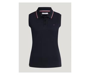 TOMMY HILFIGER EQUESTRIAN Sleeveless Polo Cordova desert sky S