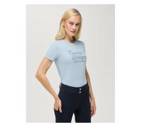 Tommy Hilfiger Equestrian Damen RhinestoneT-shirt MALIBU Sommer 2026 - L, sweet blue