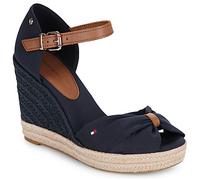 Tommy Hilfiger Espadrilles BASIC OPEN TOE HIGH WEDGE in Marine 41