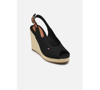 Tommy Hilfiger - Espadrilles FLAG HIGH WEDGE ESPA - Schwarz - Größe 40