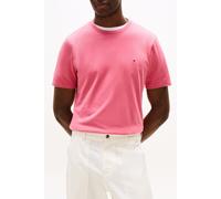 Tommy Hilfiger Herren T-Shirt Kurzarm Seasonal Solid Tee mit Rundhalsausschnitt, Rosa (Vintage Rosy), XL