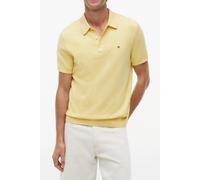 Tommy Hilfiger Herren Poloshirt Kurzarm Essential Cotton Knitted Dick, Gelb (Citronella Heather), L