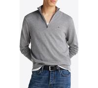 Tommy Hilfiger Half Zip Pullover Essential Grau - Größe S Grau S