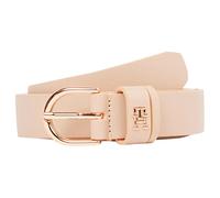 Tommy Hilfiger Damen Ledergürtel ESSENTIAL EFFORTLESS 2,5, offwhite, Gr. 75