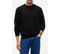 Tommy Hilfiger Essential Fleece Crew Black Größe: M | Pullover Outlet | Herren | Schwarz