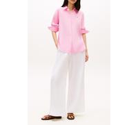Tommy Hilfiger Essential Linen Relaxed Ls Shirt Rose Petal Größe: 42 | Business hemden Outlet | Damen | Weiß
