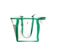Tommy Hilfiger TH Essential Shopper Tasche 26 cm ecru-olympic green