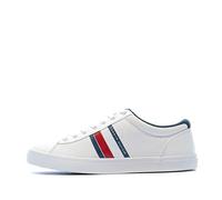 Tommy Hilfiger Essential Stripes Detail Sneaker, Weiß (White Ybs), 44 EU (10 UK)