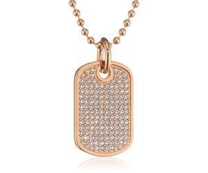 Tommy Hilfiger 'Finec' Damen Edelstahlkette mit Anhänger - Rosé 2700749 Einheitsgröße