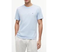 Tommy Hilfiger Flag Embroidery T-shirt Sky Blue Größe: XXL | Basic T-Shirts Outlet | Herren | Blau