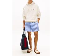 Tommy Hilfiger Flag Hoody Ivory Petal Größe: L | Kaputzenpullis Outlet | Herren | Weiß