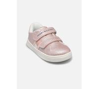 Tommy Hilfiger - FLAG LOW CUT VELCRO SNEAKER PINK - rosa - Sneaker - Größe 22