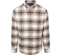 Tommy Hilfiger Flanell Hemd Karos Beige - Größe M Multicolour M