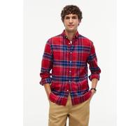 Tommy Hilfiger Flanellhemd Herren Regular Fit rot, L