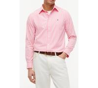 Tommy Hilfiger Flex Poplin Seasonal Doll Pink/stripe Größe: XL | Casual hemden Outlet | Herren | Rosa