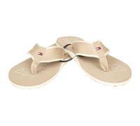 Tommy Hilfiger Flip-Flops für Herren Strandbad-Hausschuh mit Spitze aus Beachwear-Stoff Artikel XM0XM02885, AEP Stone, 41