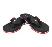 Tommy Hilfiger Flip Flops Herren Pantoffel Sea Pool Flip Flop Beachwear Stoff Spitze Artikel XM0XM02330, DW5 Desert sky, 41