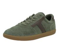 Tommy Hilfiger - Wildleder-Sneaker braun/grün - Gr. - 42