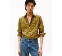 Tommy Hilfiger Freizeithemd Herren Regular Fit Baumwolle gelb, L