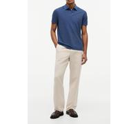 Tommy Hilfiger Garment Dye Regular Polo Carbon Navy Größe: M | Poloshirts Outlet | Herren | Blau