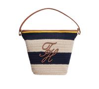 Tommy Hilfiger Gewebte Beuteltasche, Schultertasche, Mehrfarbig