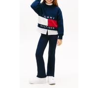 Tommy Hilfiger Girls Tommy Foil Flare Leg Dark Night Navy Größe: 12 | Hosen Outlet | kids | Schwarz