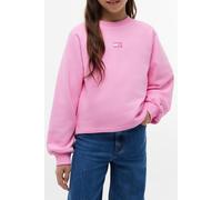 Tommy Hilfiger Girls Tonal Flag Raglan Pink Daisy Größe: 6 | Strickjacken Outlet | kids | Rosa