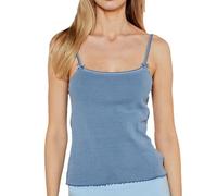 Tommy Hilfiger GMD-Tanktop für Damen, Blau, blau, Large