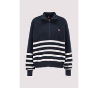 Tommy Hilfiger Half-Zip Blau S Blue