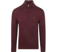 Tommy Hilfiger Half Zip Pullover Essential Bordeaux - Größe XL Bordeaux XL