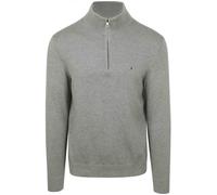 Tommy Hilfiger Half Zip Pullover Essential Grau - Größe L Grau L