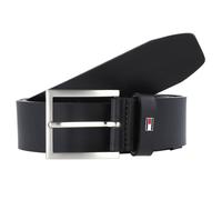 Tommy Hilfiger Herren Gürtel Hampton 4,0 cm Ledergürtel, Schwarz (Black), 80 cm