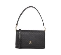 TOMMY HILFIGER - Handtasche Mit Überschla Eternity Shoulder Bag Mono Bds Black Schwarz