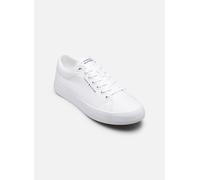 Tommy Hilfiger Herren Low Top Sneaker Harlem Core zum Schnüren, Weiß (White), 45