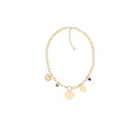 Tommy Hilfiger Heart Charms Collection Halskette für Damen aus Edelstahl