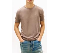Tommy Jeans T-Shirt TJM XSLIM JASPE HTR DM0DM20363 Herren Slim Fit Rundhals Beige XL