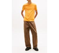 Tommy Hilfiger Heathered Xslim Jasper Shirt Lush Orange Größe: M | Basic T-Shirts Outlet | Herren | Orange