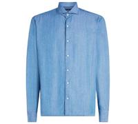 Tommy Hilfiger - Hemd für Herren, Denim, Schmal, Langärmlig (Denim) XS