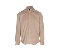 Tommy Hilfiger Cordhemd Herren Regular Fit Baumwolle taupe, XXL
