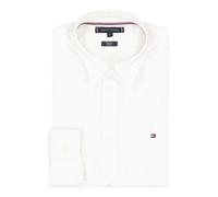 Tommy Hilfiger Hemd Herren Slim Fit Langarm Baumwolle weiß, XL