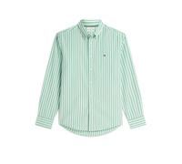 Tommy Hilfiger Flex Poplin Seasonal Cut Grass/stripe Größe: M | Casual hemden Outlet | Herren