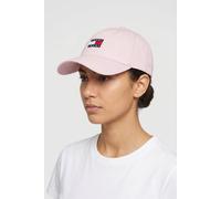Baseball Cap TOMMY JEANS "TJW HERITAGE CORE 5 PANEL CAP", Herren, hawaii orchid, Web, Baumwolle, Caps, Logoprägung, Klemmverschluss UNISEX (68942664-0) hawaii orchid