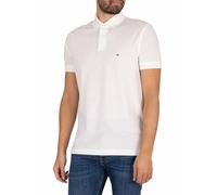 Tommy Hilfiger Herren Poloshirt Kurzarm 1985 Regular Fit, Weiß (White), XXL