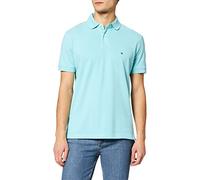 Tommy Hilfiger Herren 1985 Regular Polo Polohemd, Arctic Aqua , M