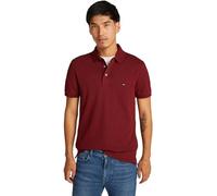 Tommy Hilfiger Herren 1985 Slim Polo MW0MW17771 S/S Polo, Lila, XL, Violett (Deep Rouge), XL