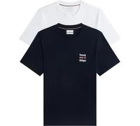 Tommy Hilfiger Herren 2 Pack Chest Graphic Reg Tees Mw0mw45091 S/S T-Shirt (2er Pack)