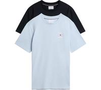Tommy Hilfiger Herren 2 Pack Chest Graphic Reg Tees Mw0mw45091 S/S T-Shirt (2er Pack)