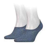 Tommy Hilfiger Herren Footie-Socken Marineblau 2er-Pack Größe 43/46