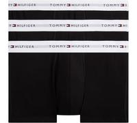 Tommy Hilfiger Herren 3er Pack Boxershorts Trunks aus Baumwolle mit Stretch, Schwarz (Black/Black/Black), XXL